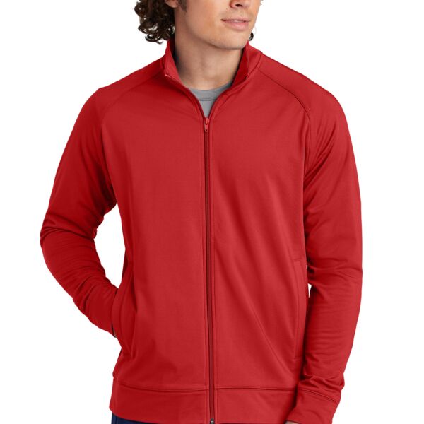 Sport Wick ® Stretch Full Zip Cadet Jacket Thumbnail