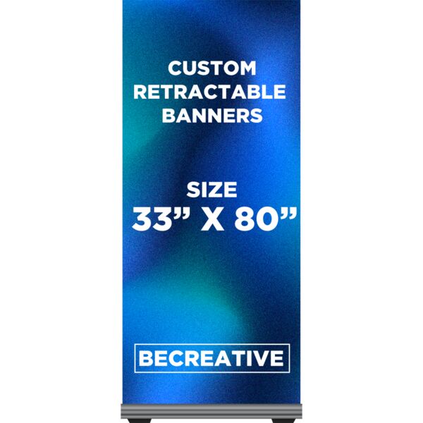 Retractable Banner 33x80 Thumbnail