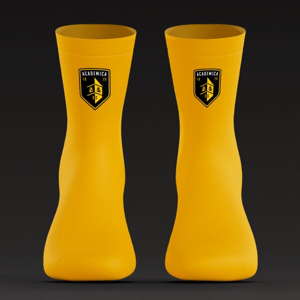Academica Socks Double Print Gold Thumbnail