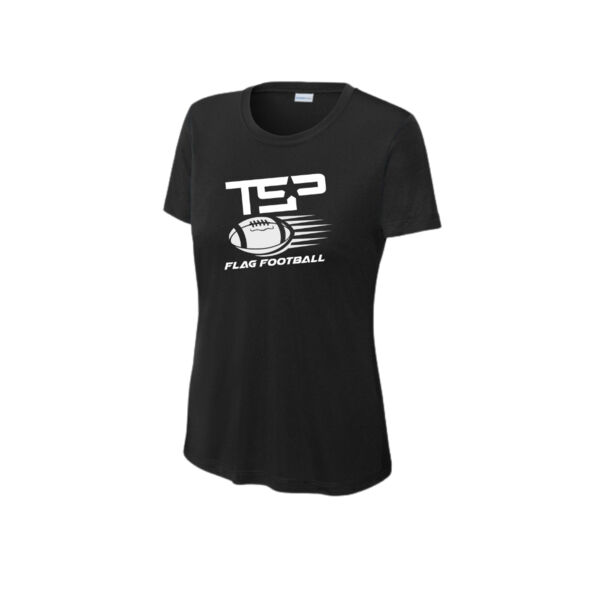 Ladies Flag Football T-shirt Thumbnail