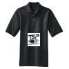 Heavyweight Cotton Pique Polo with Pocket Thumbnail