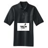 Heavyweight Cotton Pique Polo with Pocket Thumbnail
