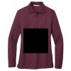 Women's Silk Touch Long Sleeve Polo Thumbnail