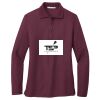 Women's Silk Touch Long Sleeve Polo Thumbnail